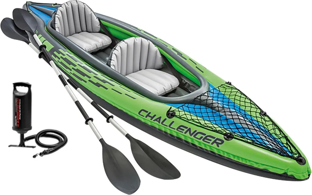Canoa Gonfiabile Intex Challenger per Avventure in Acqua