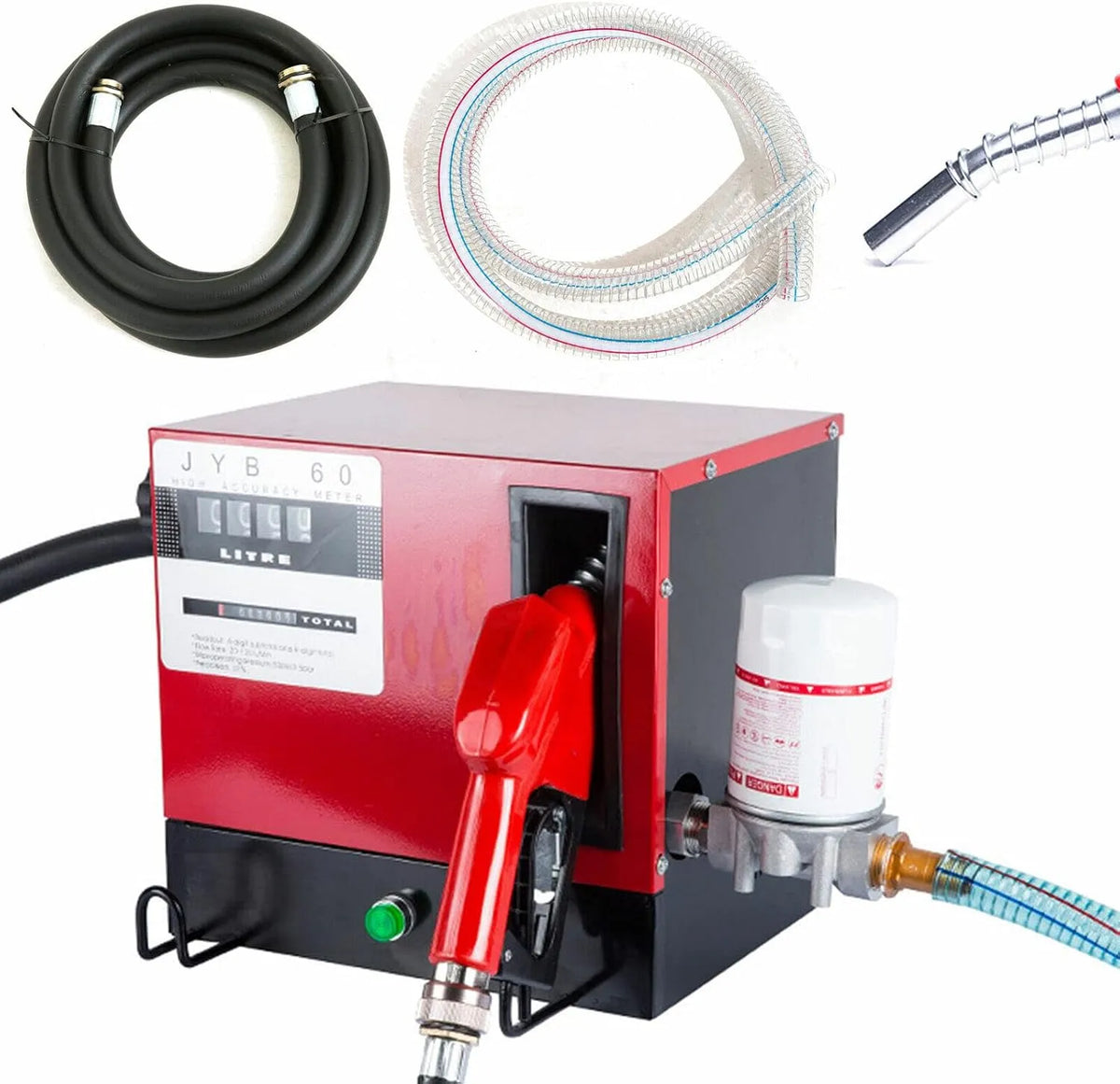 V-240 Pompa di travaso carburante e pompa diesel, 60 L/Min, 3600 L/H, autoadescante, 550 W, 220 V
