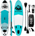 Tavola da Paddle Gonfiabile Roc con Accessori Premium, Design Stabile e Antiscivolo per Giovani e Adulti (Teal)
