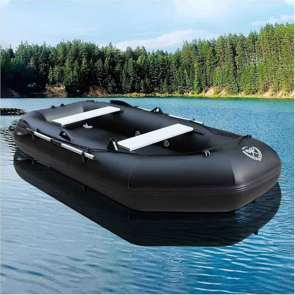 Kayak da Pesca Gonfiabile per 1 Persona, Ideale per Avventure in Acqua, Supporta fino a 148 kg