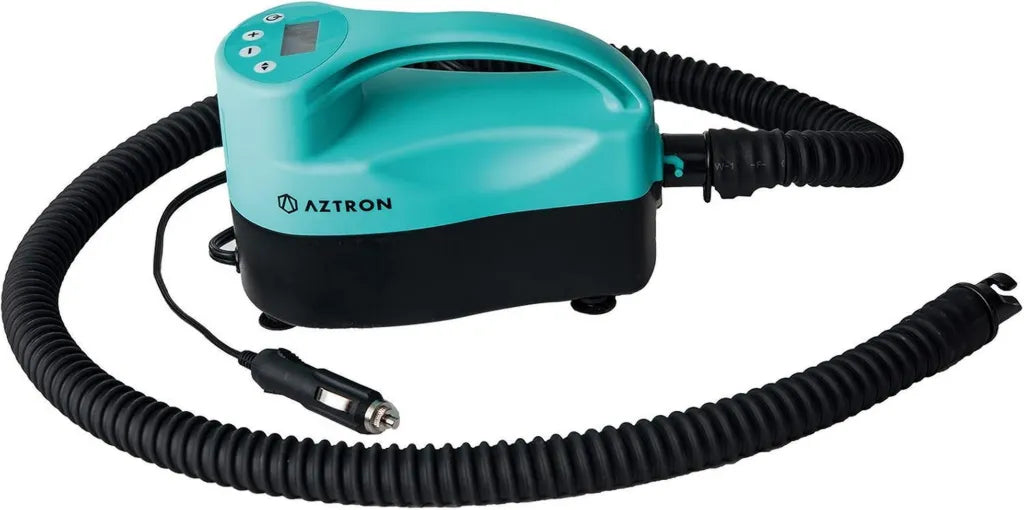 Compressore Elettrico Aztron per Paddle Gonfiabile, Verde Acqua