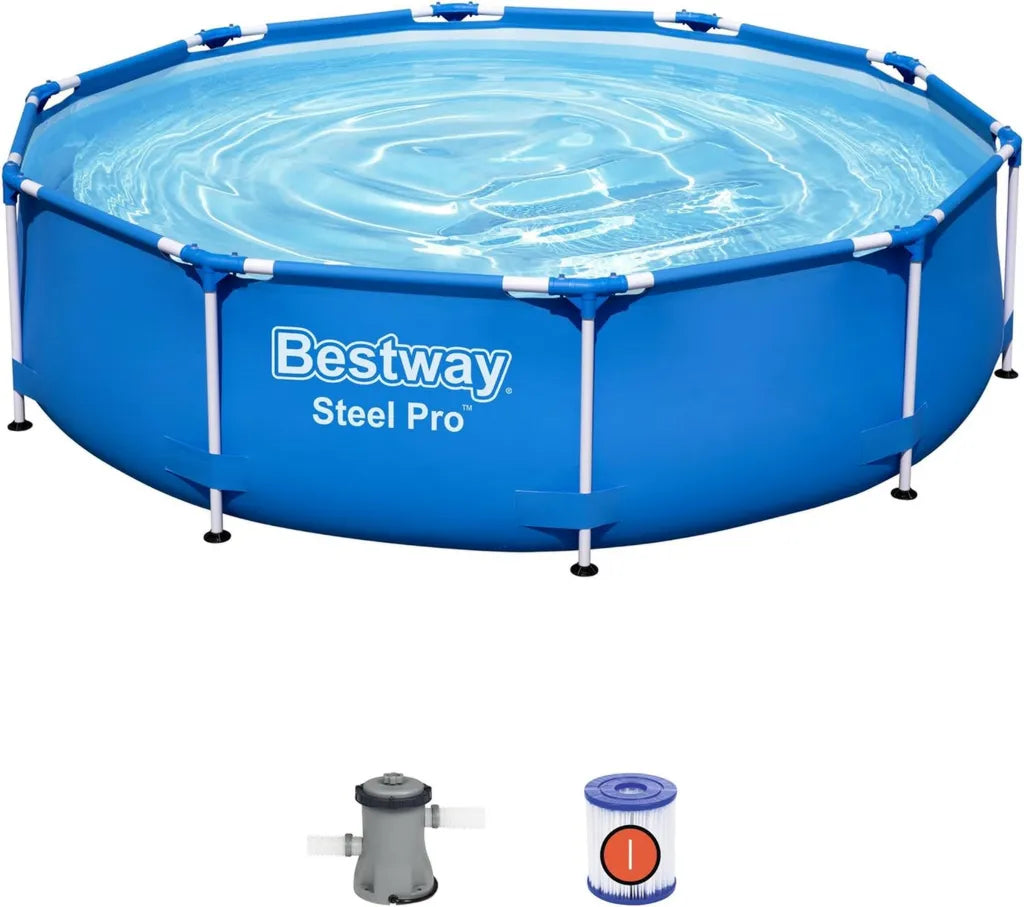 Piscina Fuori Terra Bestway Steel Pro Rotonda 305x76 cm