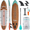 COOLCAA Dolphin Lite - Tavola SUP Gonfiabile 355 cm con Accessori e Zaino, Capacità 222 kg, per Adulti