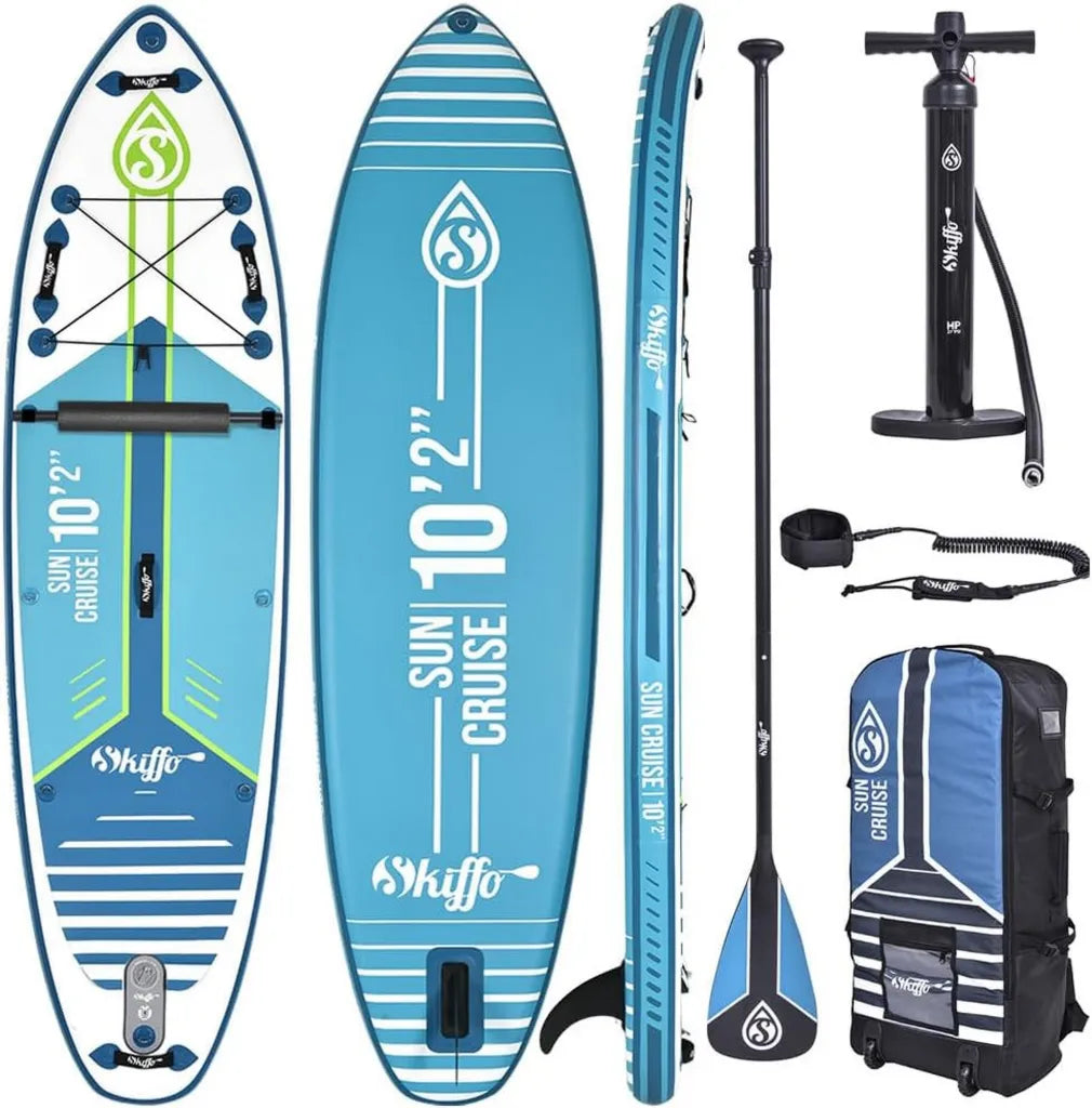 SUP Gonfiabile SKIFFO Tavola Paddle per Tutti i Livelli con Accessori Completi