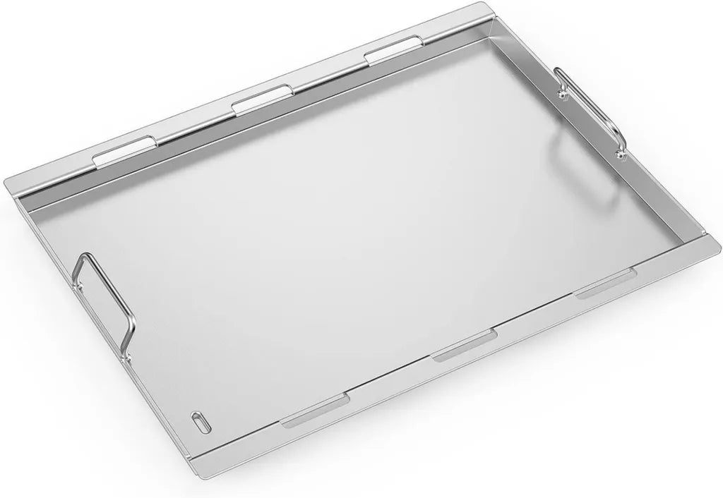 Piastra in Acciaio Inossidabile per Barbecue Weber Genesis II, Sistema di Grasso Integrato, 66x47x3,8 cm