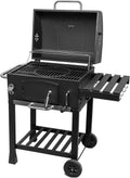 Griglia a Carbone con Carrello in Ghisa ACTIVA, Nero, 103x64,5x104 cm