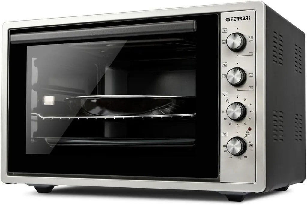 Forno Elettrico Ventilato G3 Ferrari 58L con Girarrosto, 300°C