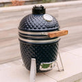 Griglia Kamado Little Kokko 13'' Compatta e Portatile, Blu Navy, con Treppiede in Acciaio Inox