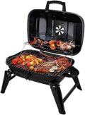 Griglia a Carbone Portatile Pieghevole per Barbecue in Giardino e Campeggio