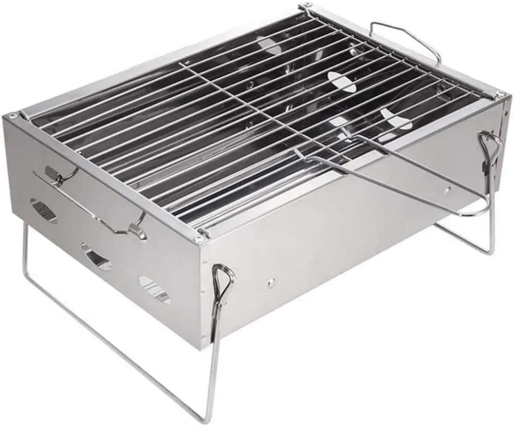 Griglia Barbecue a Carbone per Esterno Portatile per Campeggio e Casa
