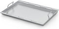 Piastra in Acciaio Inossidabile con Scolo Grasso per Griglie Gas Weber Spirit 300/400