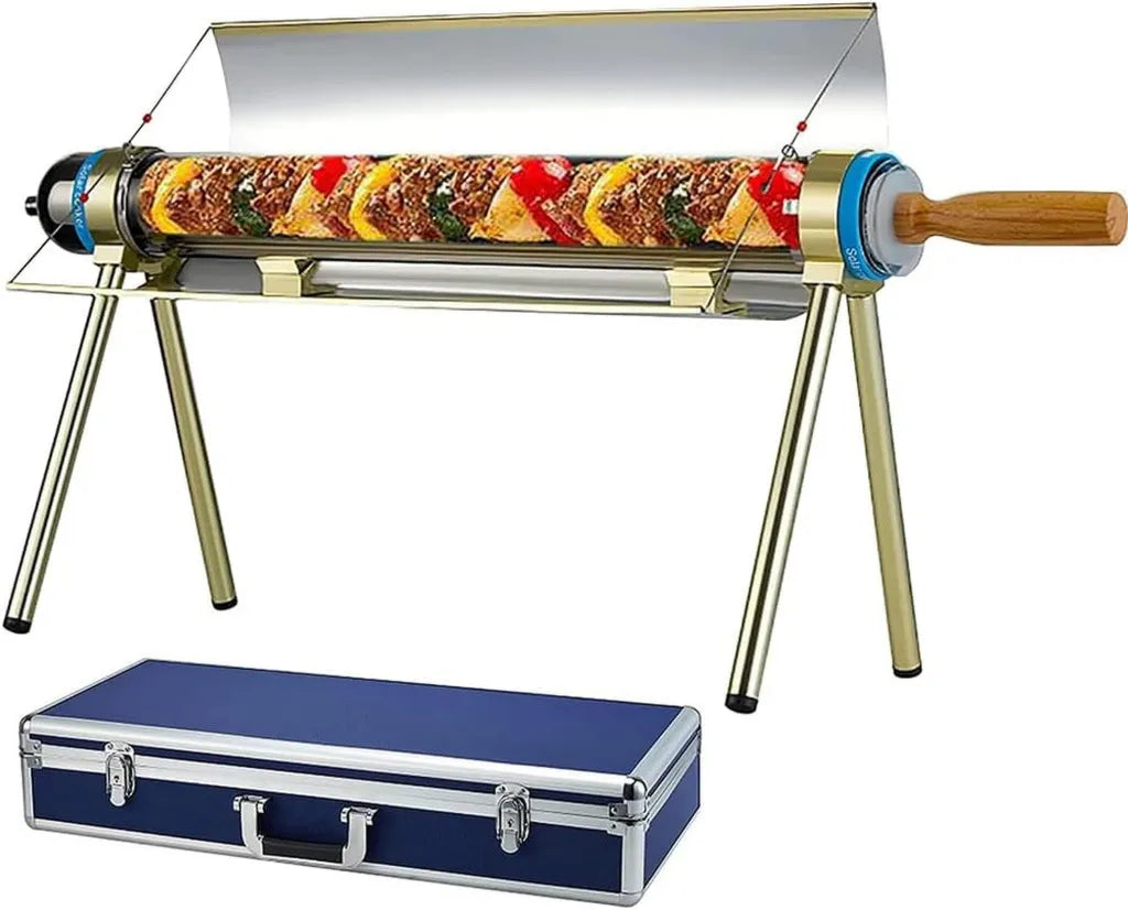 Forno e Grill Solare Portatile 1,5L, Ideale per Campeggio ed Escursionismo