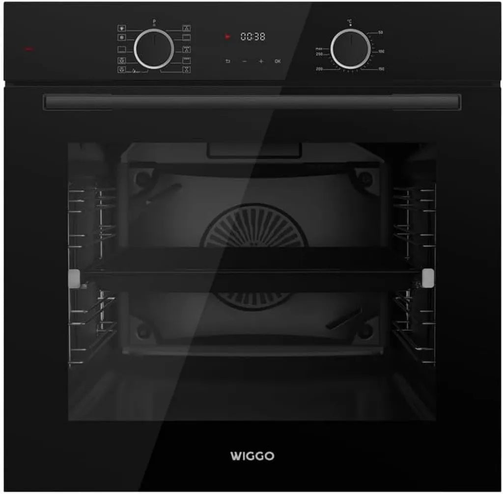 Forno Incasso Nero 60cm 73L Convezione Multifunzionale