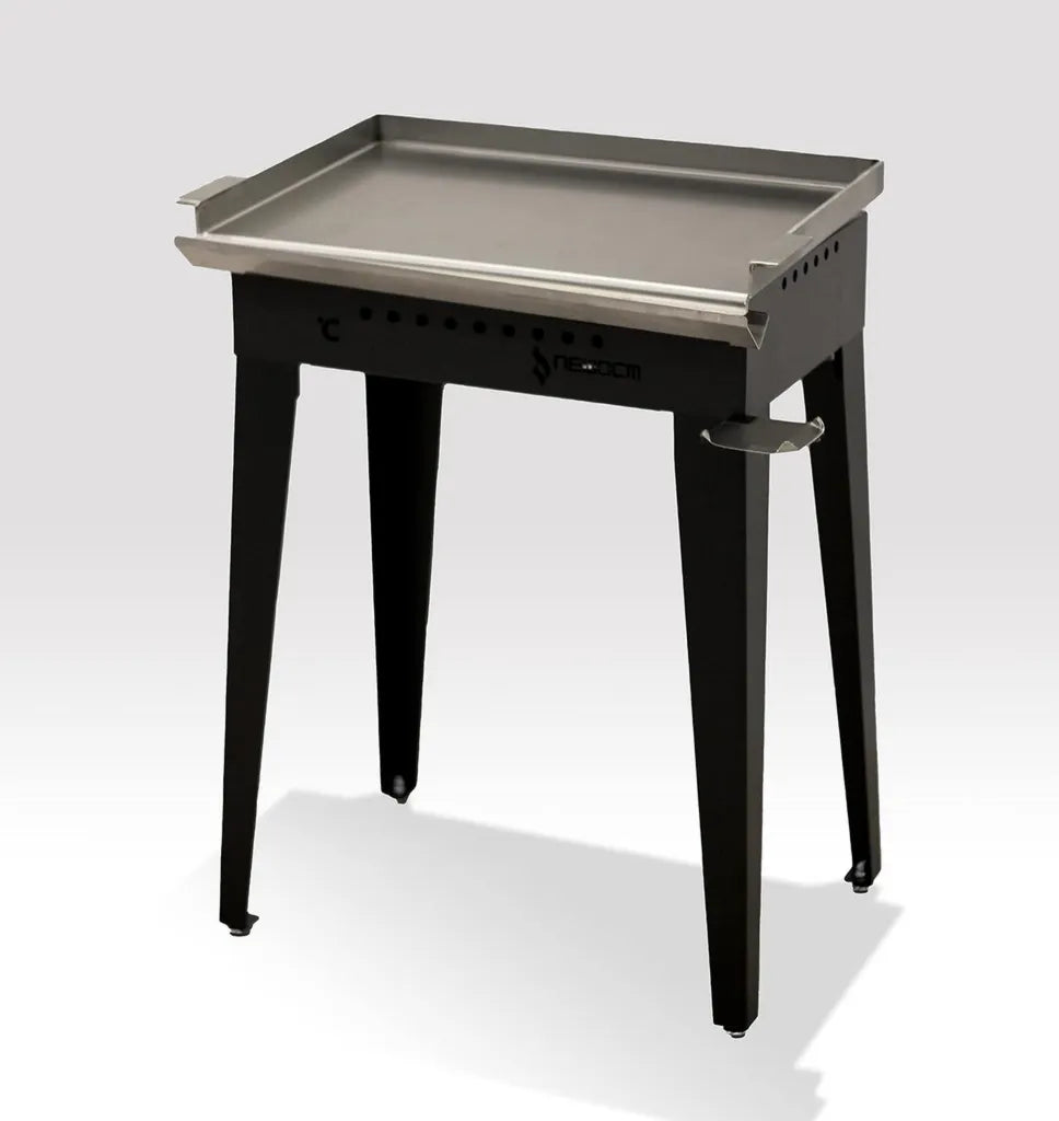 Celsius 6040 Barbecue a Gas Professionale Acciaio Inox, Cottura Uniforme, Portatile, Made in Italy