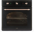 Forno a Incasso Klarstein Vilhelmine, Classe A, Timer 120 Min, Temperatura 50-250°C, 4 Livelli, 3 Funzioni, Nero