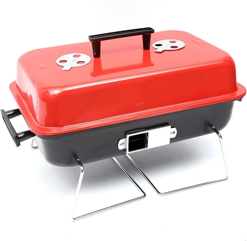 Griglia Portatile in Acciaio Inox per Barbecue da Esterno