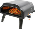 Fornetto portatile a gas con pietra per pizza antiaderente 36 cm, accensione automatica