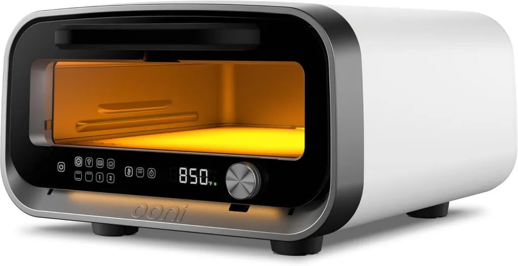Ooni Volt 2 Forno Elettrico per Pizza da Interno, 30 cm, Bianco Polare, Raggiunge 450°C, Cuoce Pizze in 90 Secondi