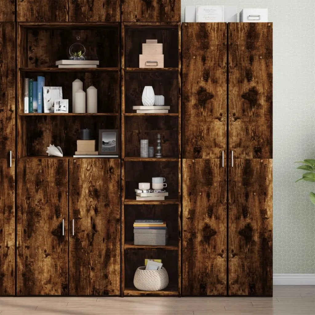 Armadio in legno elegante, 40x41x185 cm, con spazi di archiviazione resistente all'umidità