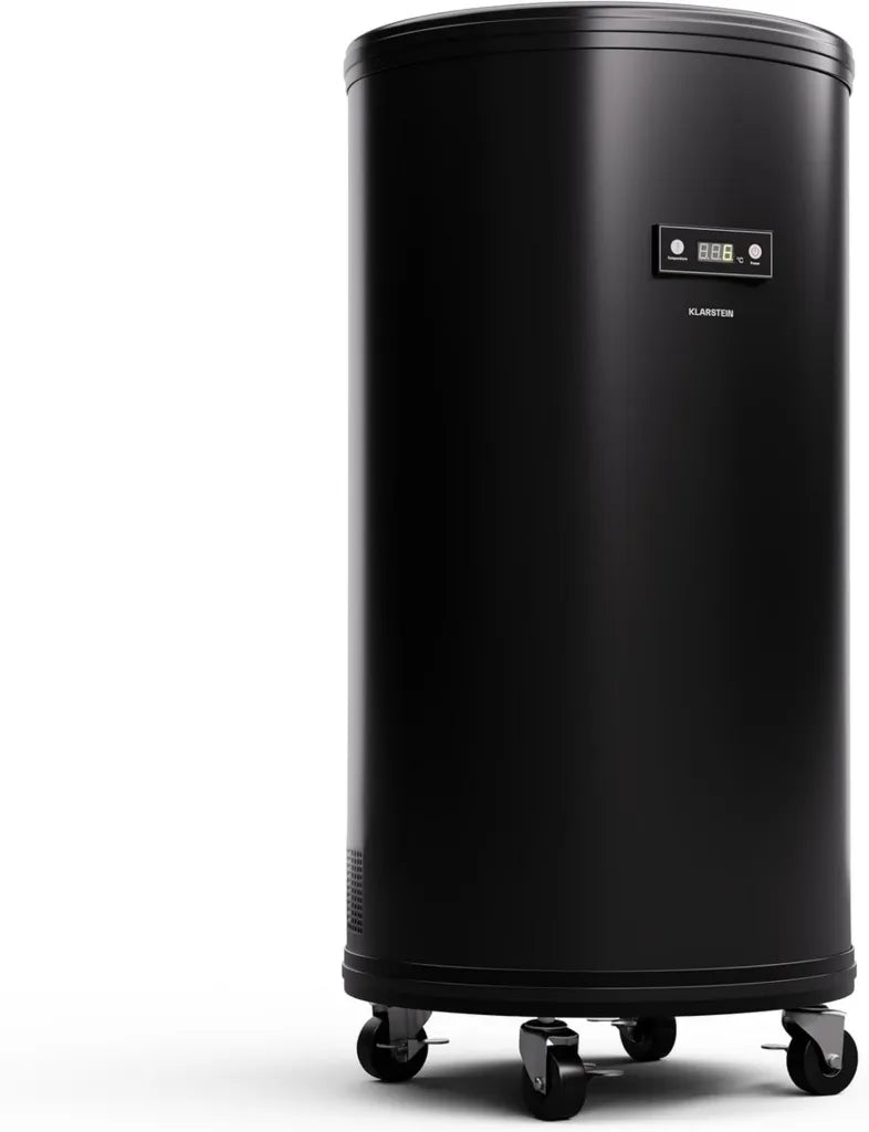 KLARSTEIN Beersafe L - Frigorifero 75L per Bevande con Display LED, Acciaio Inox, Temperatura 0-16°C