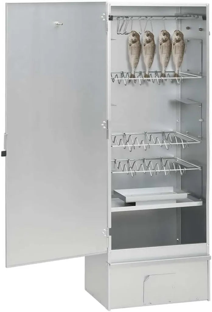 Affumicatore a Freddo in Acciaio Zincato per BBQ Barbecue