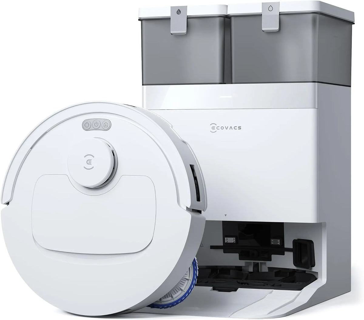 Robot aspirapolvere: DEEBOT, 75°C, bianco, ECOVACS T30C