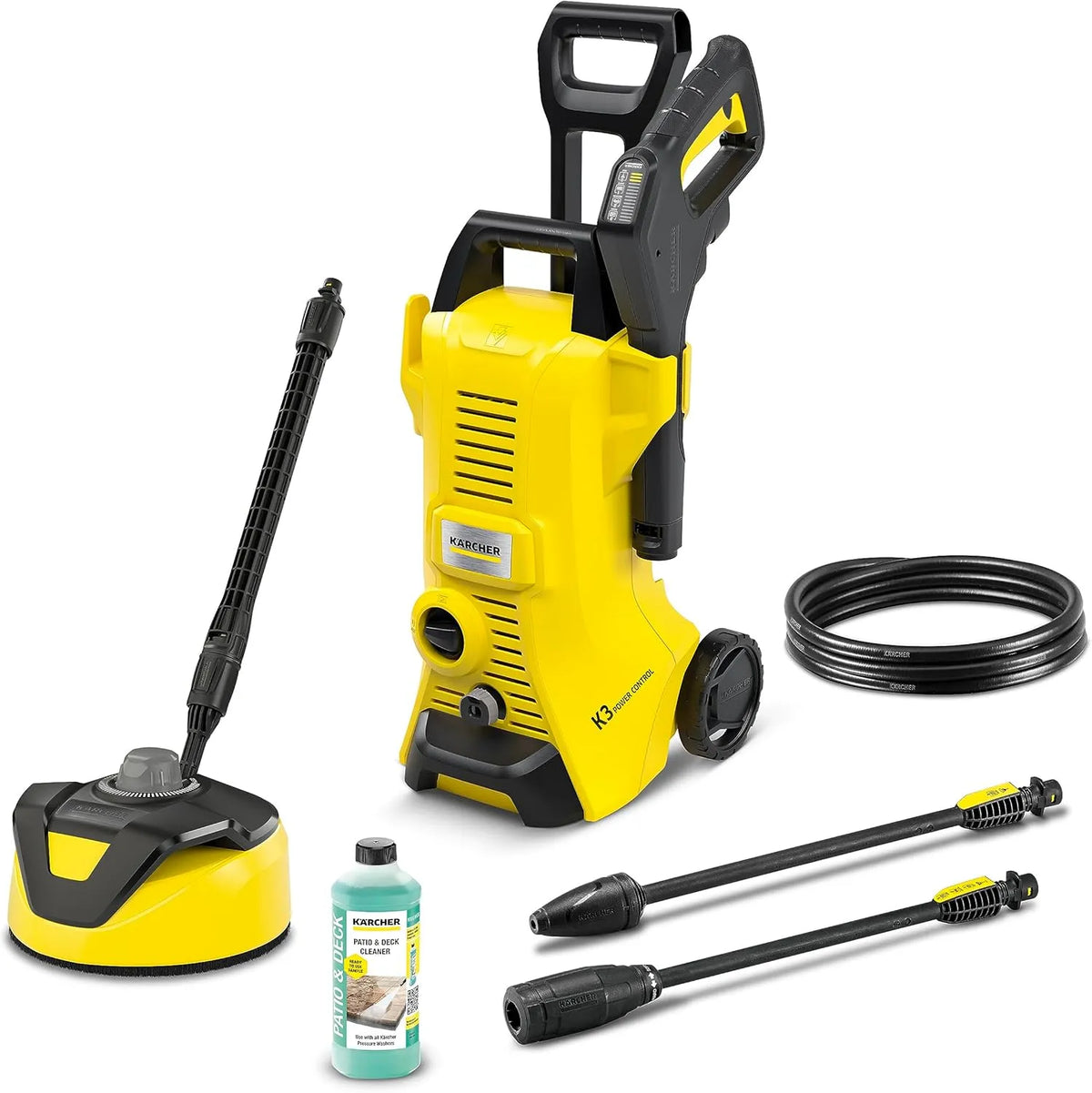 Kärcher Idropulitrice e pulitrice ad alta pressione, uso professionale, 120 bar, 1600W, nero