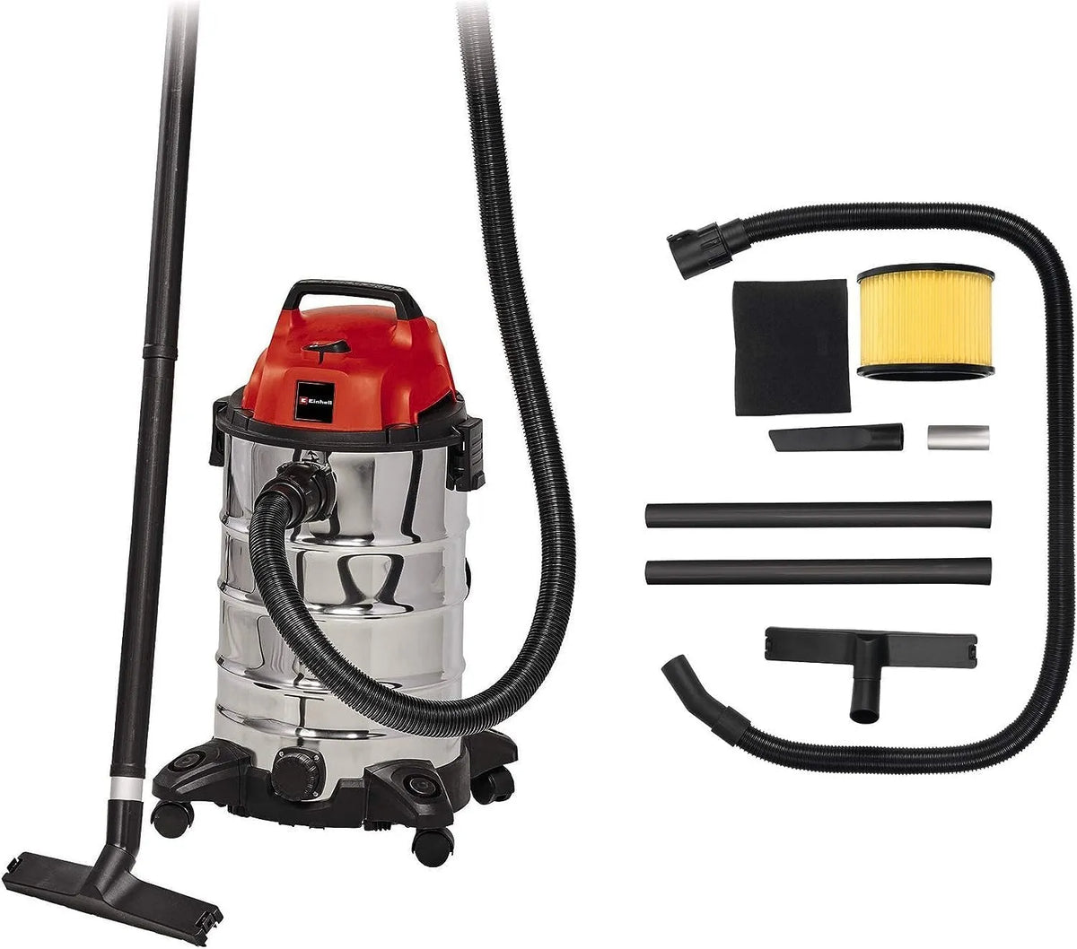 Einhell TC-VC VC 1930 TC-VC 1930 S Aspiratore solidi e liquidi per polvere, detriti e versamenti 1500 W: 30 l