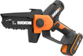 WORX WG326E Motosega: a batteria, 12 cm, 7,6 m, 20 V, 2,0 Ah