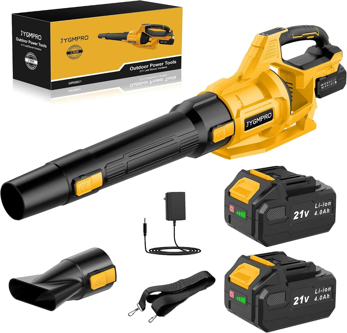 Soffiatore per foglie – a batteria, 21V, 4,0Ah