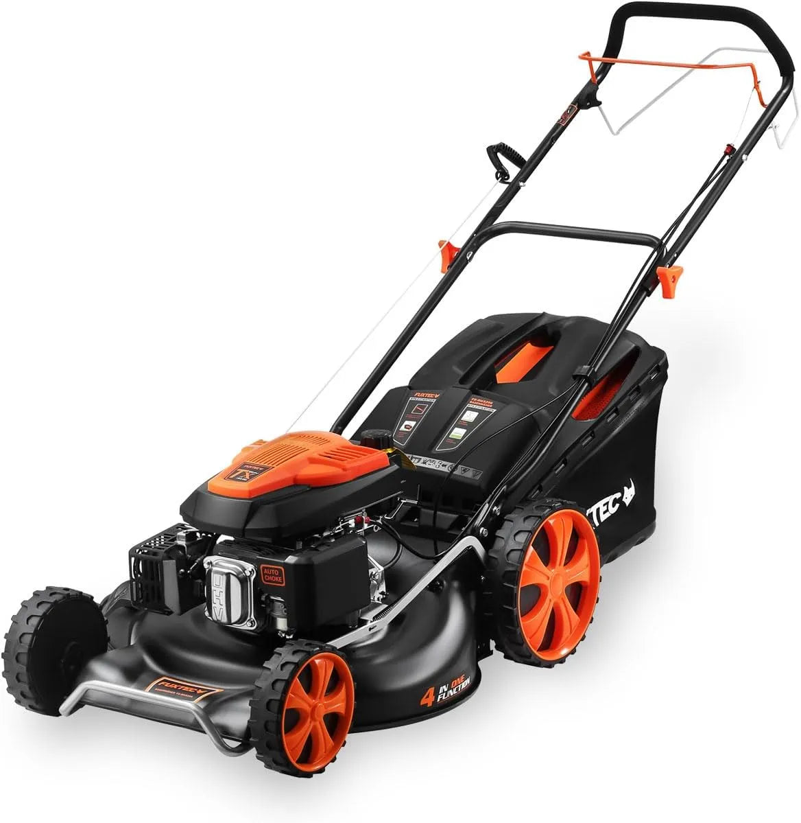 FUXTEC FX-RM5396 Tosaerba – 53cm, 4.4KW, 70L, per la manutenzione dell'auto