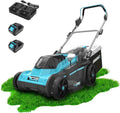 Cecotec Tosaerba: a batteria, motore brushless, struttura mobile, 75mm, 38cm, 21V, 4Ah