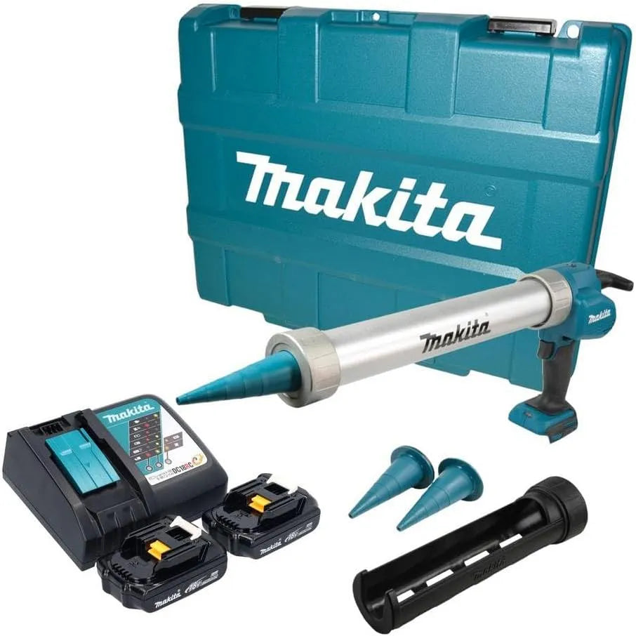 Makita DCG180RYEX Pistola per colla a batteria 18 V/1: 1,5 Ah, 600 ml