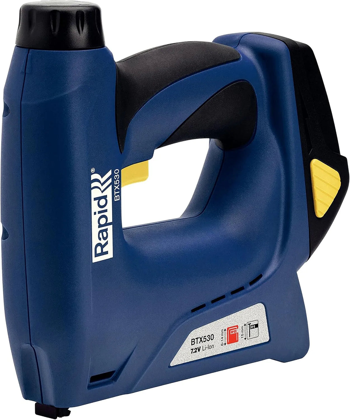 Chiodatrice e graffatrice elettrica: BTX530, struttura mobile, regolabile, per tappeti e tessuti d'arredo