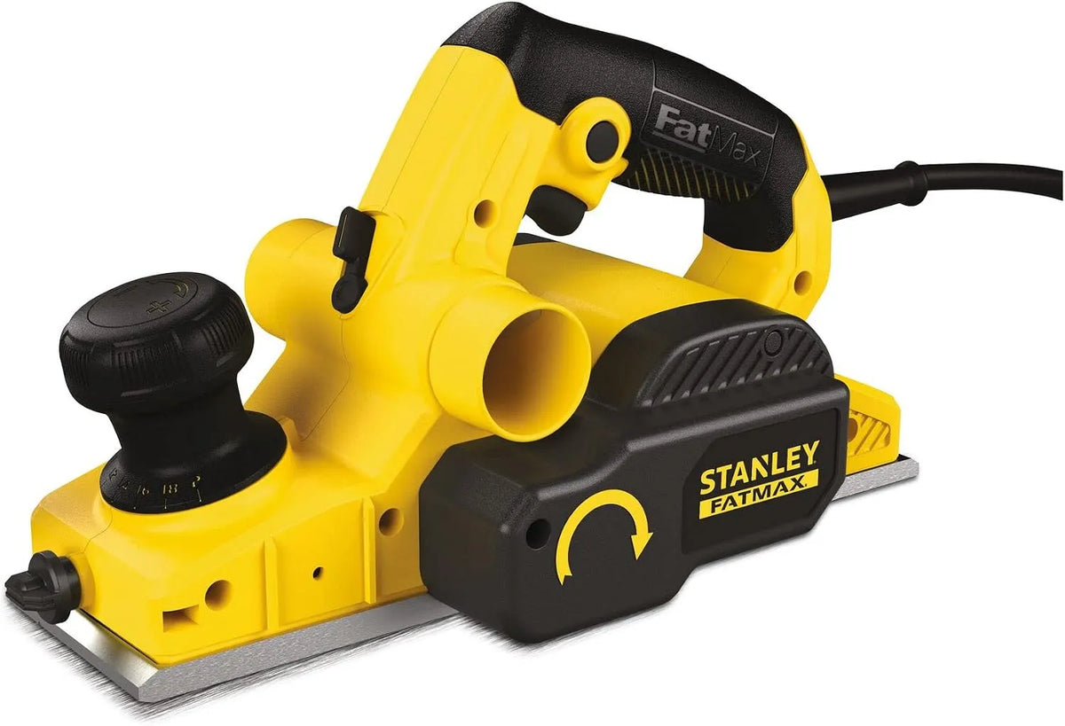 Stanley FME630K-QS Pialla elettrica per spianare tavole e regolare con precisione i bordi 750 W. Cavo in gomma di 4 metri. FME630K-QS