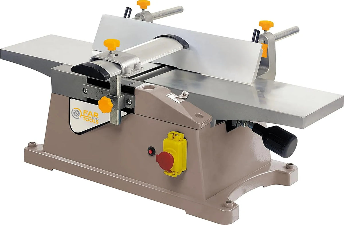 Fartools 113395 Pialla elettrica per spianare tavole e regolare con precisione i bordi da Piano Rb 1800C, 230 V, grigio