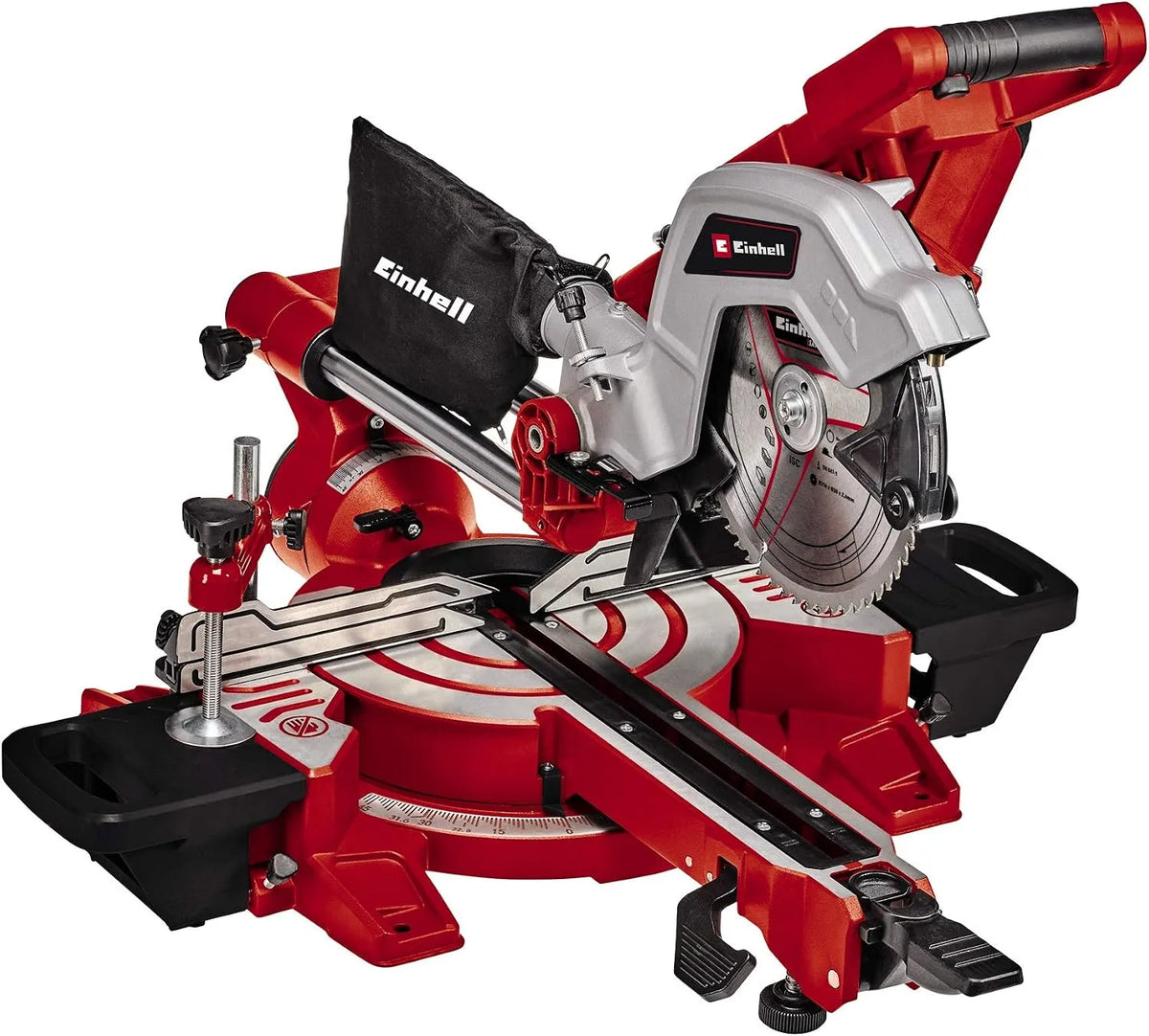 Einhell TE-SM SM 216 TE-SM 216 Dual Troncatrice radiale 230-240 V – angolo sinistro, angolo destro, 305 × 65 mm, 1800 W
