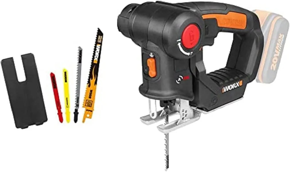 WORX WX550.9 Seghetto Alternativo Combinato a Batteria 20V