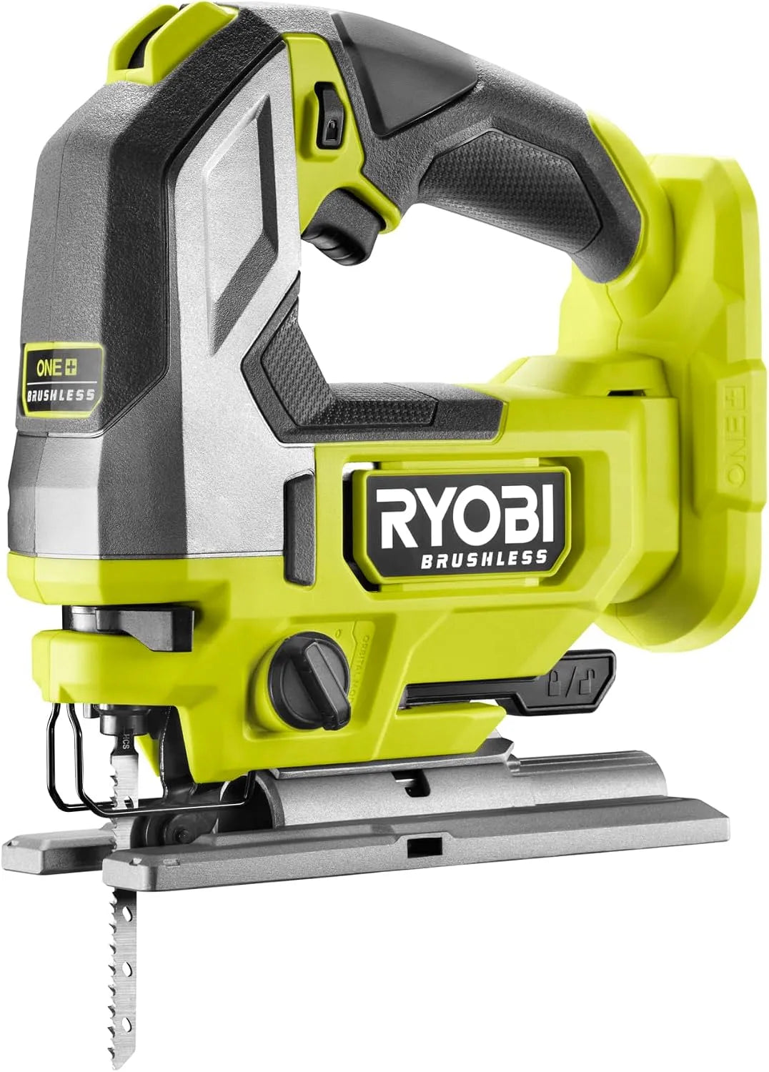 Ryobi RJS18BL-0 Seghetto alternativo per eseguire curve precise e tagli sagomati Brushless 18V ONE+ Senza Batteria RJS18BL-0 – motore brushless