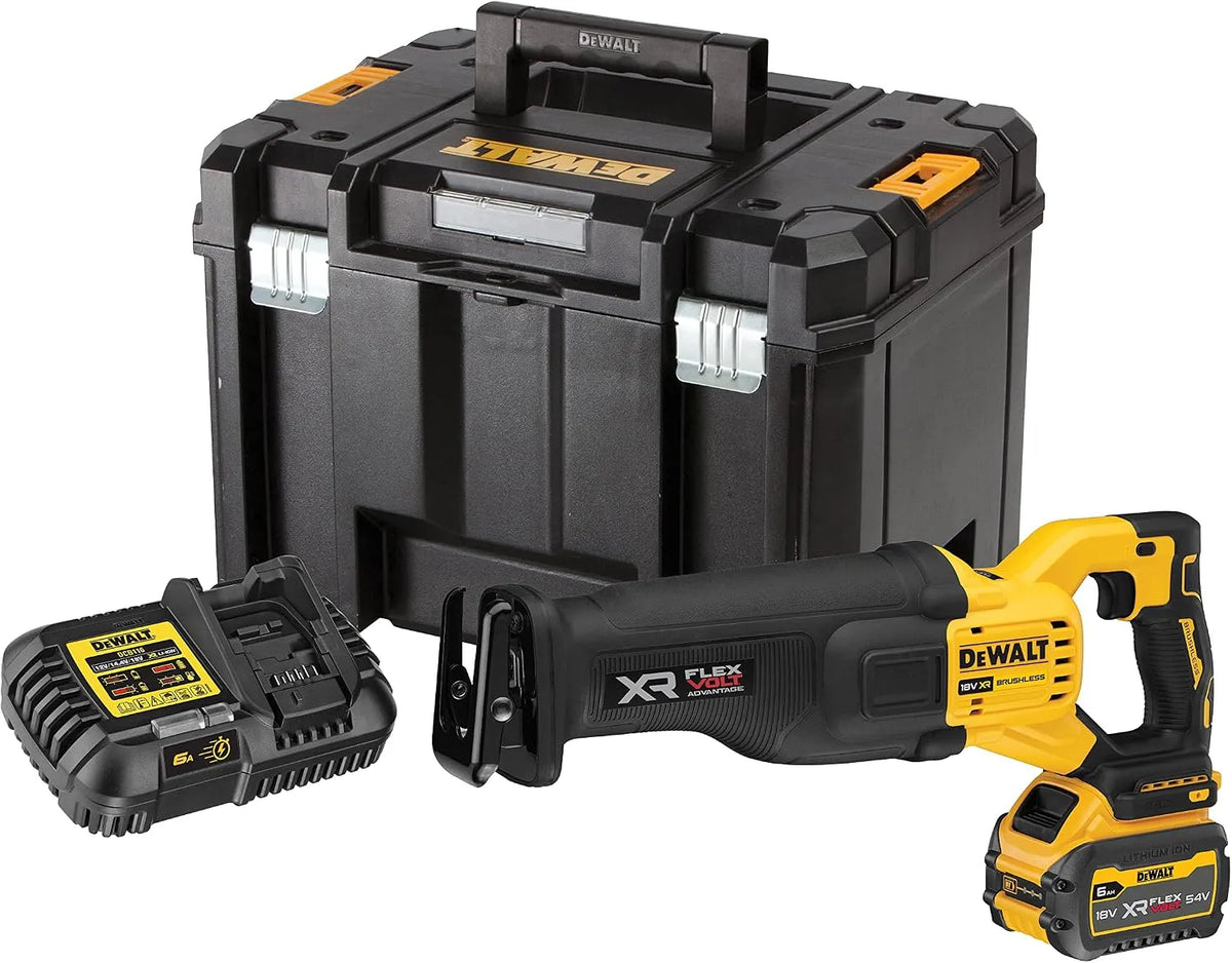 DeWalt Seghetto alternativo compatto senza spazzole XR 18V FV Advantage senza – TSTAK, motore brushless, formato compatto