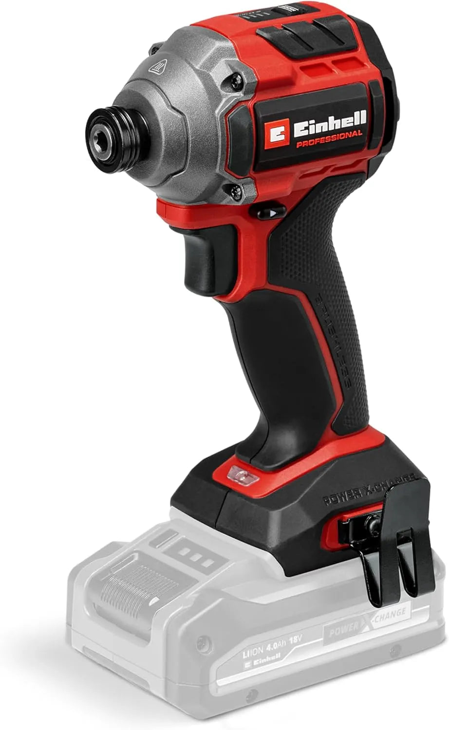 Einhell CI 18 Trapano a percussione: TP-CI, a batteria, motore brushless, display LED, uso professionale, 18 V, 250 Nm