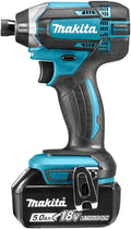 Makita AVV.MASSABATTENTE18V5Ax2 160Nm – 4,0 Ah, nero