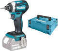 Makita DTD154ZJ Avvitatore a impulsi per allentare e serrare rapidamente collegamenti resistenti 18 V Li-Ion 175 Nm e machine seule