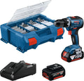 Bosch Trapano avvitatore e trapano elettrico – GSR, a batteria, uso professionale, 18V, 55 Nm, 4.0Ah