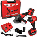 Smerigliatrice angolare: motore brushless, uso professionale, 125mm, 88V, 5Ah