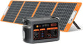 LiFePO4 Power station portatile e generatore solare, 179,2Wh, 300W, alimentazione solare, ricarica rapida, 100W