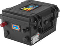 LiFePO4 Batteria al litio LiFePO4 e batteria solare a ciclo profondo, 120Ah, alimentazione solare, con BMS, 1536Wh, 12V, 100A