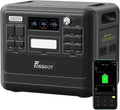 FOSSiBOT F2400 Power station portatile e generatore solare, 2048Wh, 2400W, alimentazione solare