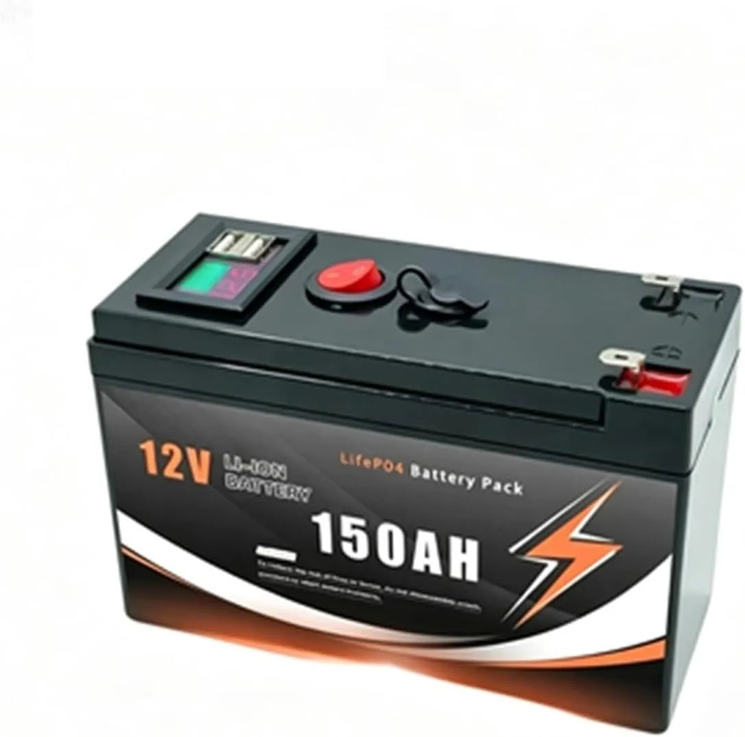 Batteria al litio LiFePO4 e batteria solare a ciclo profondo