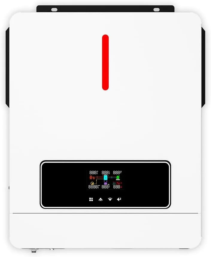 AC220 Inverter solare ibrido e inverter con regolatore MPPT, alimentazione solare, 6,2 KW, 6500 W, 48 V, 120 A, con Wi-Fi